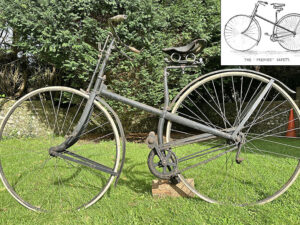 LOT 62 1888 HILLMAN HERBERT & COOPER ‘PREMIER’ CROSSFRAME SAFETY