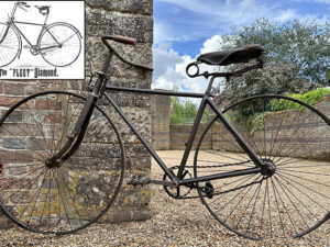 LOT 59 1889 FLEET DIAMOND SAFETY (TROUGH-TUBE FRAME)