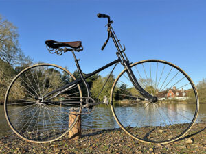 LOT 73 1889 RUDGE BICYCLETTE CROSSFRAME SAFETY