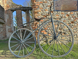 LOT 96 1870 FOUENARD VELOCIPEDE (CLEMENT ADER PATENT RUBBER TYRES)
