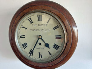 LOT 78 1905 CLOCK The Rover Company Ltd