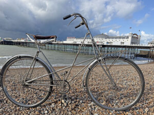 LOT 83. 1906 DURSLEY PEDERSEN LADY’S A1 MODEL (NICKEL PLATED)