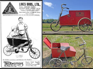 LOT 05 1926 TRIANG FAIRYCYCLE WITH ROYAL MAIL SIDECAR