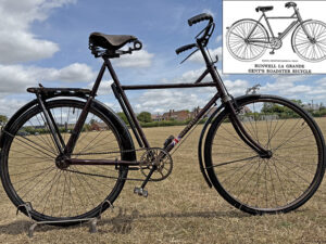 LOT 67. 1937 RUNWELL 'SUPER BRACED LOW TOP TUBE FRAME'